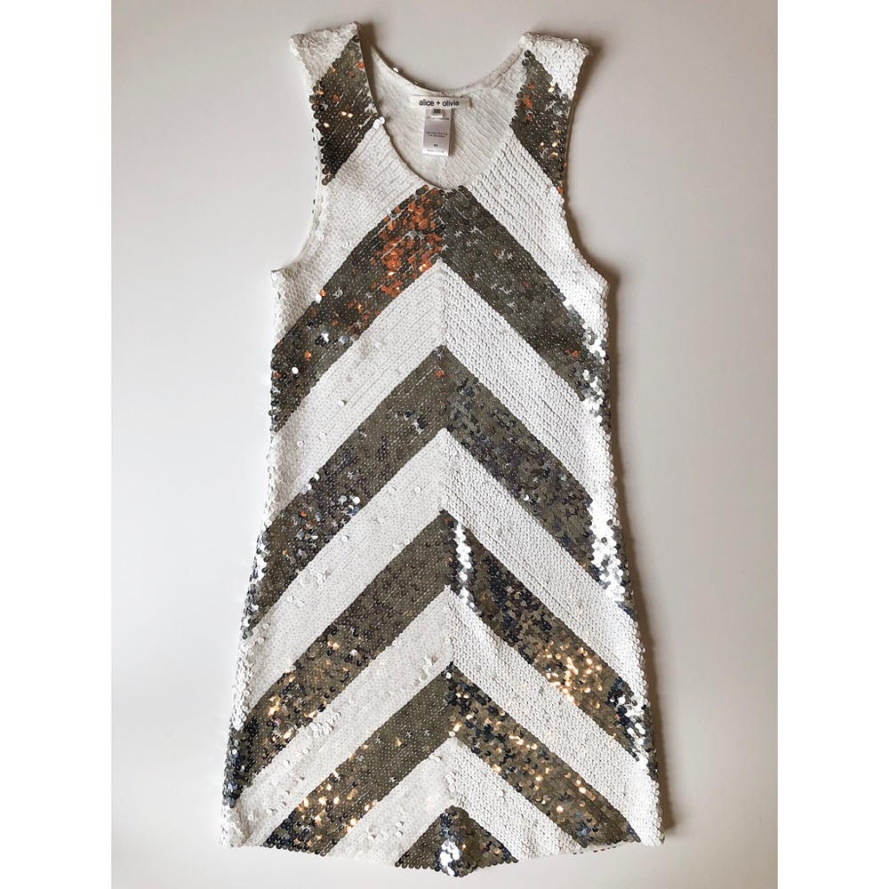 Mini sequence dress